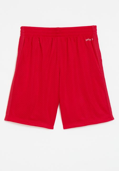 Nike - Nike dri-fit multi mesh shorts - university red