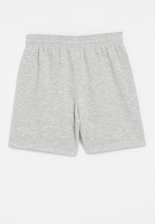 Nike - Nike pe french terry reversible shorts - light smoke gray heather