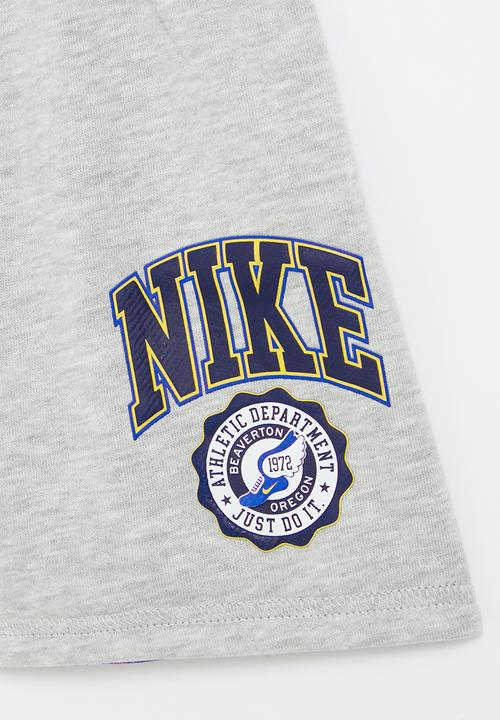 Nike - Nike pe french terry reversible shorts - light smoke gray heather