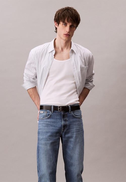Calvin Klein - 90S Straight Lt Wt Shockwave Jean - Shockwave