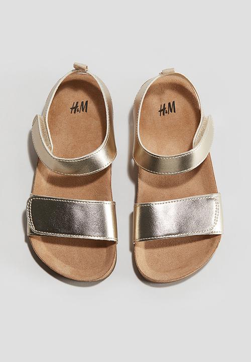 H&M - Ankle strap sandals - gold