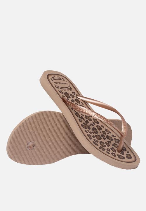 Havaianas - Slim Animals - Rose Gold