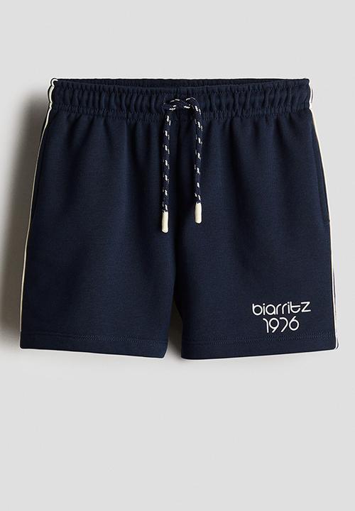 H&M - Sweatshorts - navy blue
