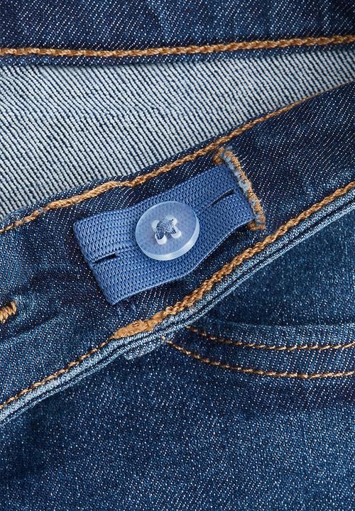 H&M - Superstretch wide leg jeans - dark denim blue