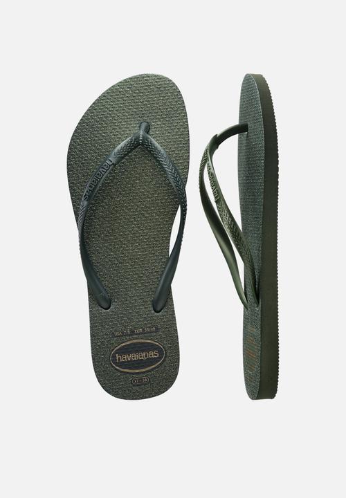 Havaianas - Slim Gloss - Green Olive