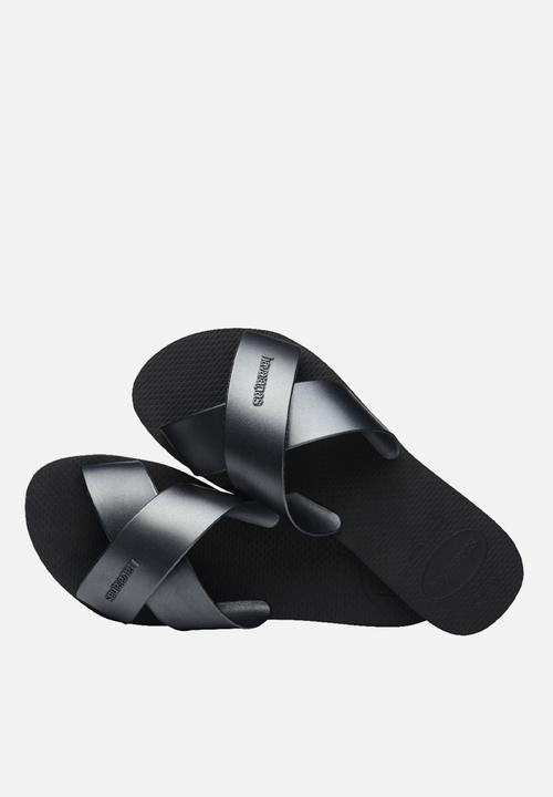Havaianas - Aqua Metallic - Black