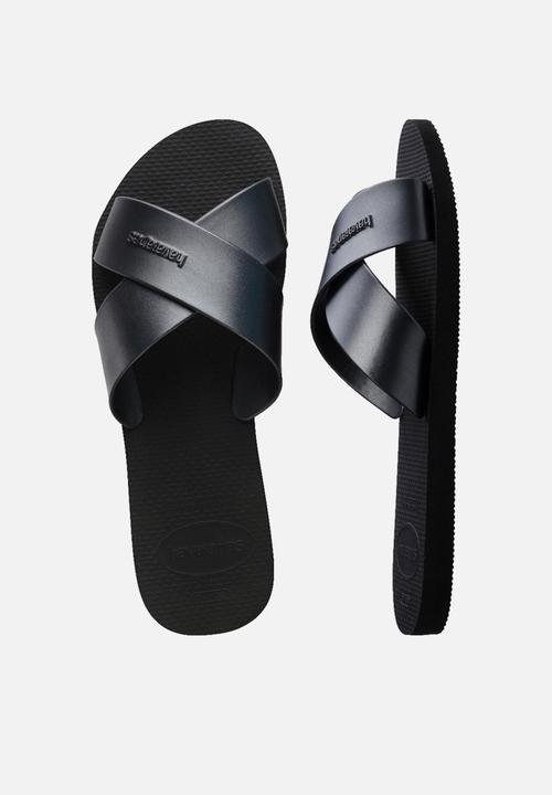 Havaianas - Aqua Metallic - Black