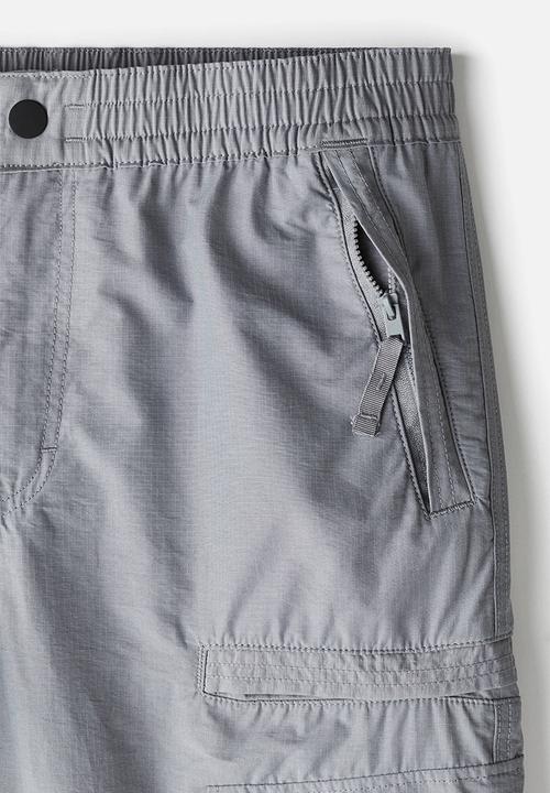 H&M - Regular fit twill cargo trousers - grey