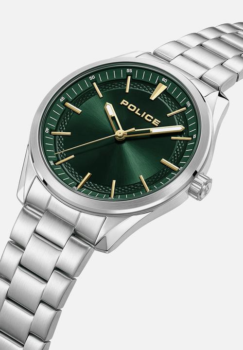 Police - Dial bracelet strap watch -Green