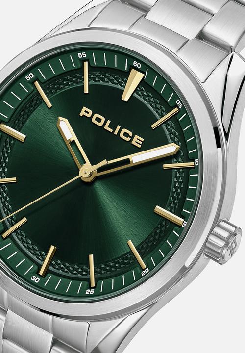 Police - Dial bracelet strap watch -Green