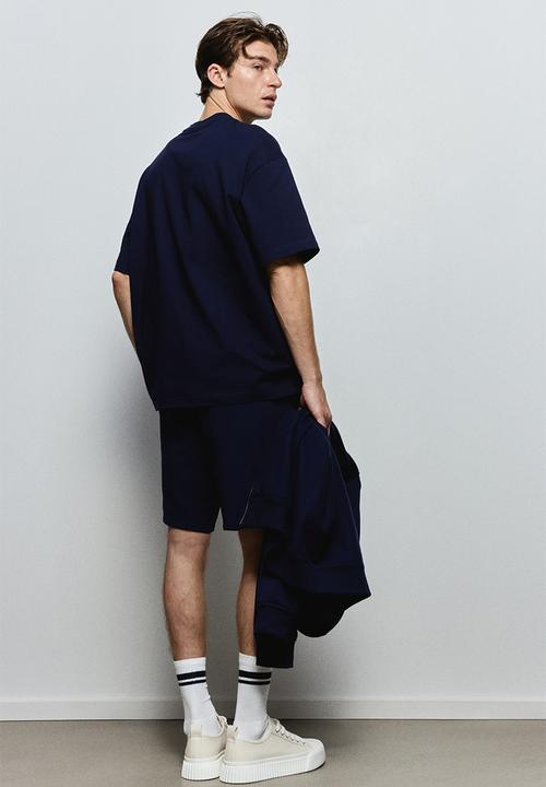 H&M - Regular fit sweatshorts - navy blue