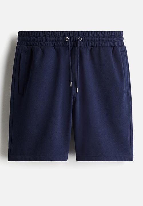 H&M - Regular fit sweatshorts - navy blue