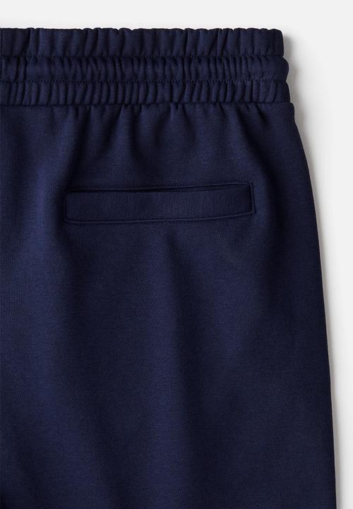 H&M - Regular fit sweatshorts - navy blue