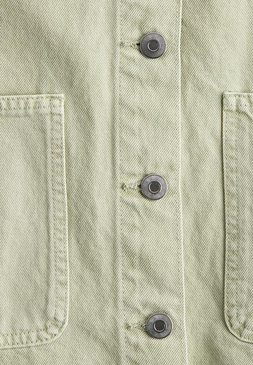 H&M - Twill overshirt - light green