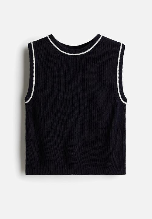 H&M - Sweater vest - navy blue