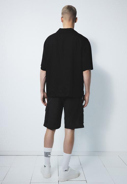 H&M - Regular fit cargo shorts - dark grey