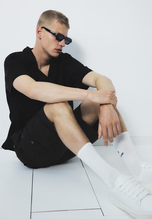 H&M - Regular fit cargo shorts - dark grey