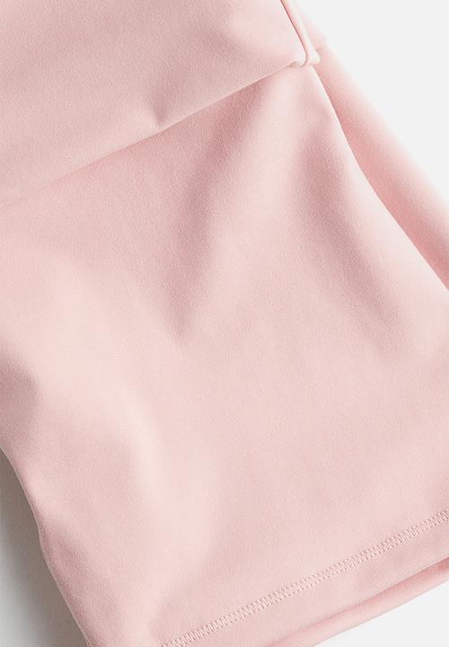 H&M - Sports cycling shorts with softmove™ - light pink 