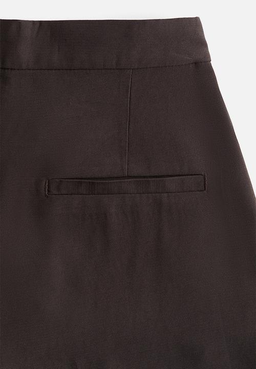 H&M - Wide trousers - dark brown