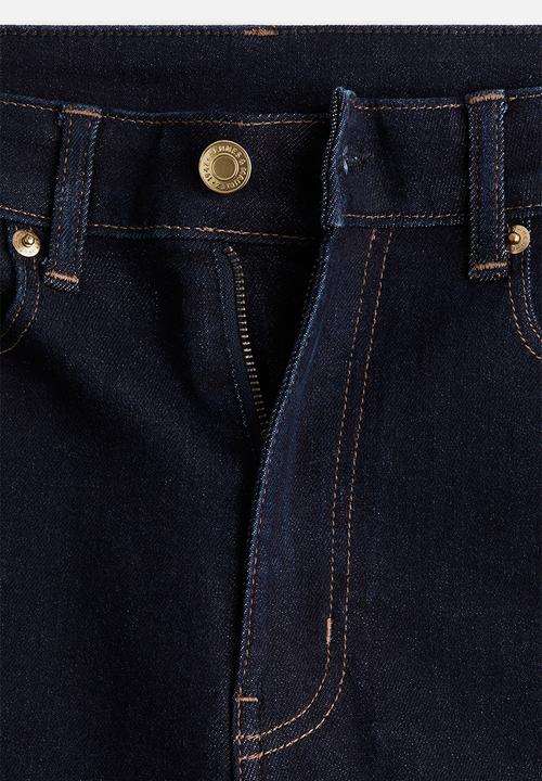 H&M - Skinny high jeans - dark denim blue 