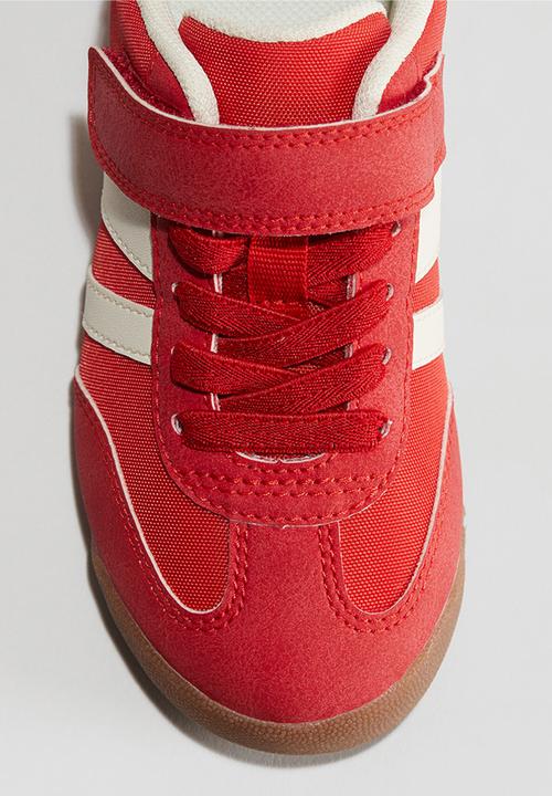 H&M - Trainers - red/white
