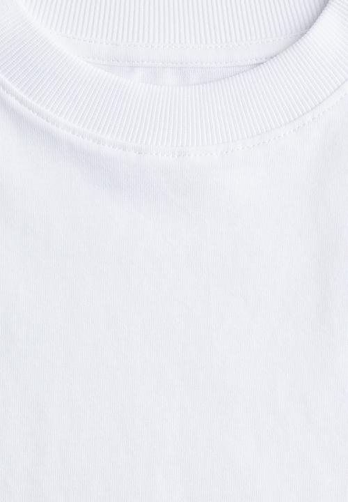 H&M - Boxy t-shirt - white