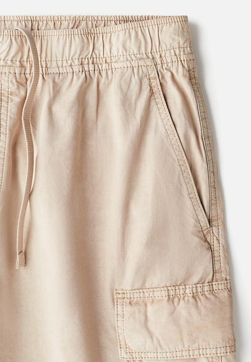 H&M - Loose fit cargo shorts - beige