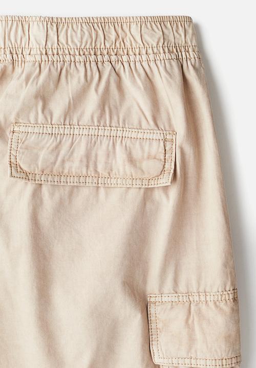 H&M - Loose fit cargo shorts - beige