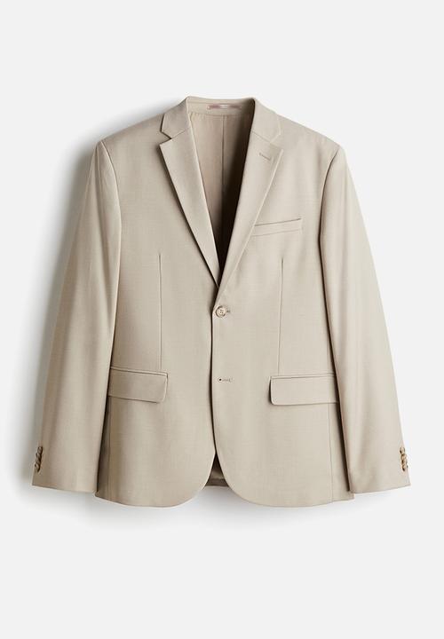 H&M - Slim fit jacket - beige