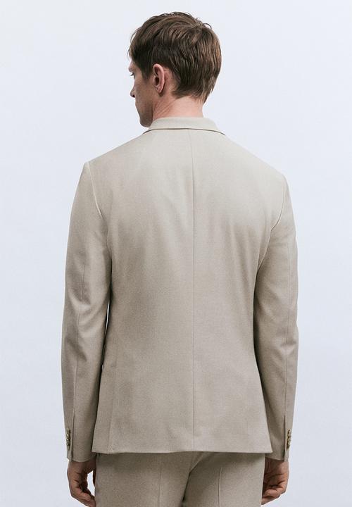 H&M - Slim fit jacket - beige