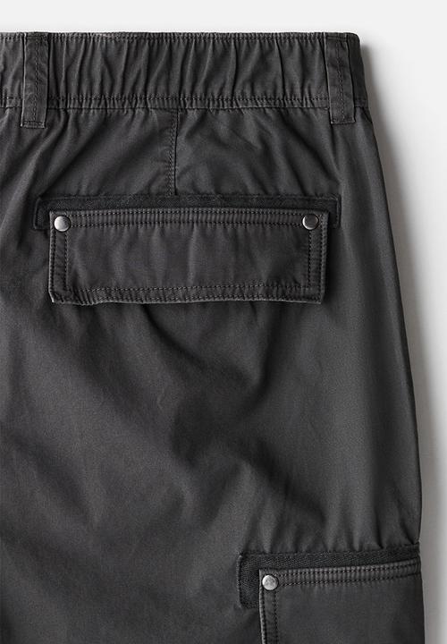H&M - Relaxed fit cargo trousers - dark grey