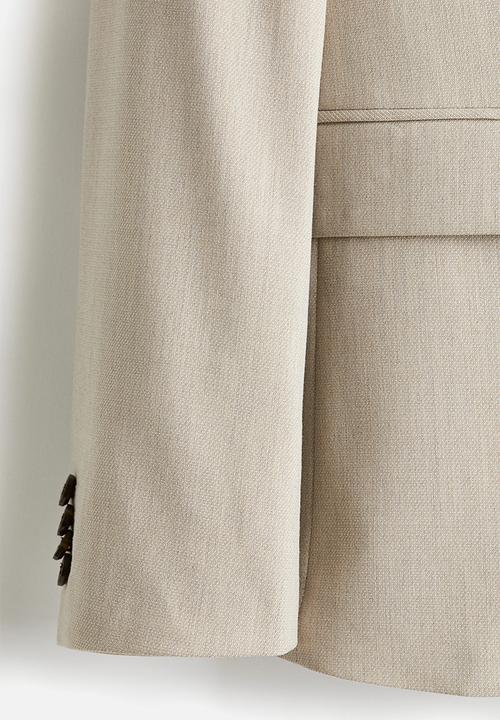 H&M - Slim fit jacket - beige