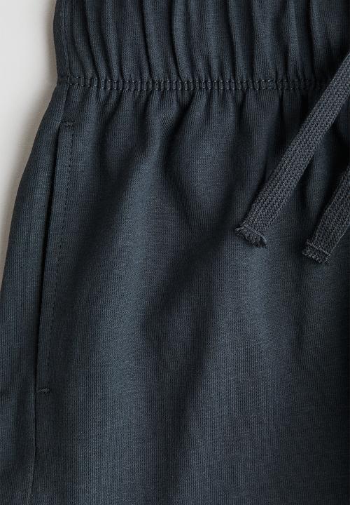 H&M - Cotton jersey shorts - dark grey 
