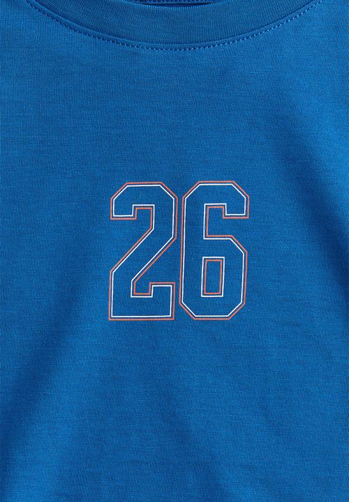 H&M - Printed t-shirt - blue,multi