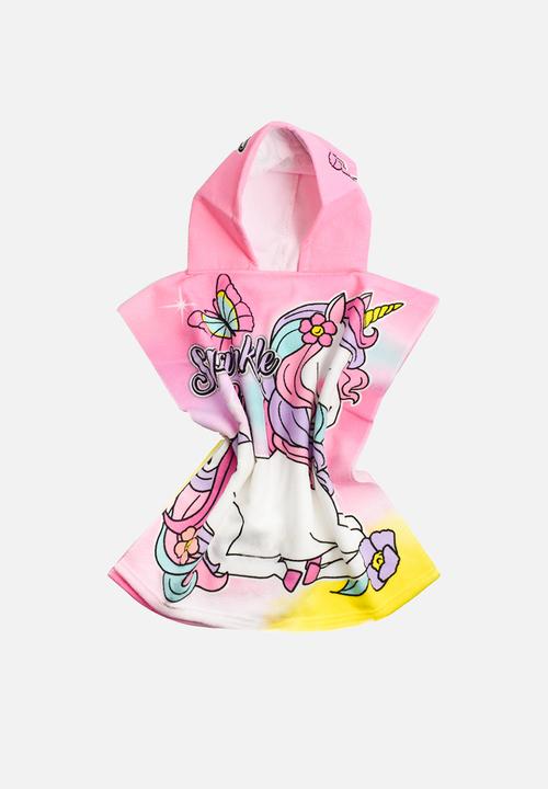 Character Group - Unicorn hooded towel - multi