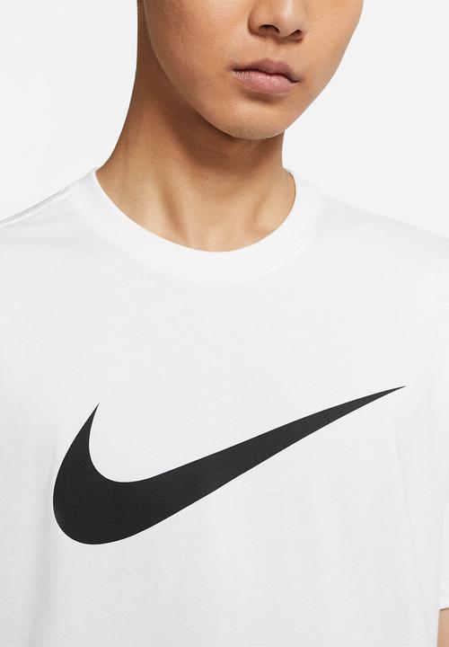 Nike - NSW Icon Swoosh Tee - White/Black