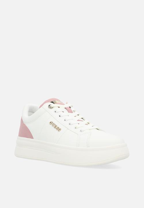 GUESS - Welli sport sneaker - white/pink