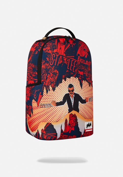 Sprayground - Stan Lee Backpack - Red/Yellow