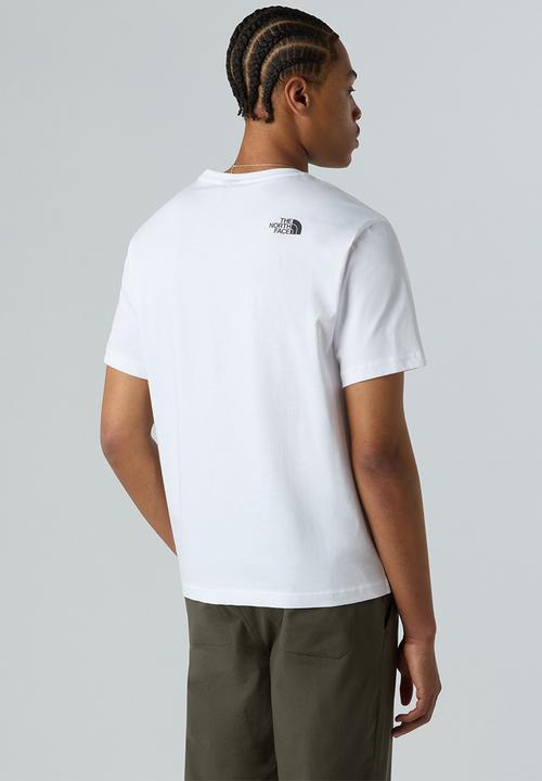 The North Face - Mountain Logo Relaxed Pocket Tee - Tnf White (Fn4)