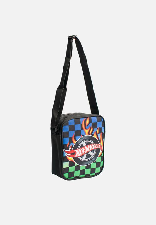 Character Group - Hot Wheels Crossbody Bag - Black