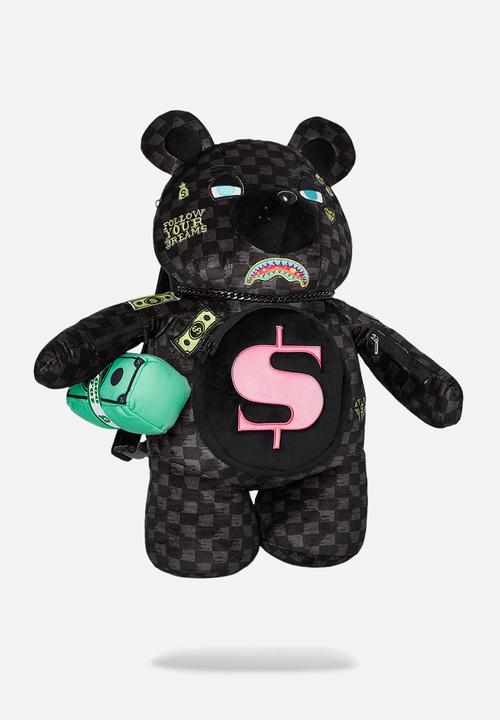 Sprayground - Slime Takeover Teddy Bear - Black/Green