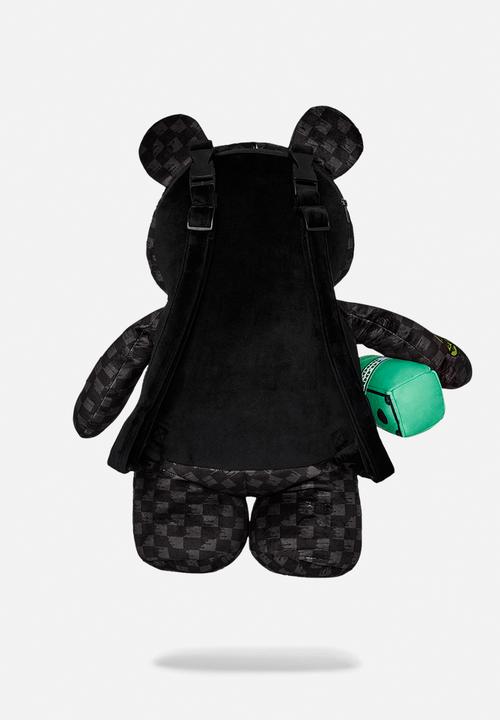 Sprayground - Slime Takeover Teddy Bear - Black/Green