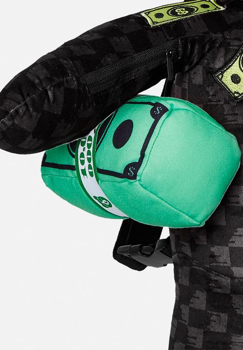 Sprayground - Slime Takeover Teddy Bear - Black/Green