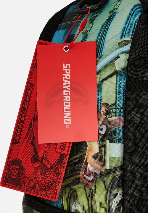 Sprayground - Madagascar nyc reveal backpack - black