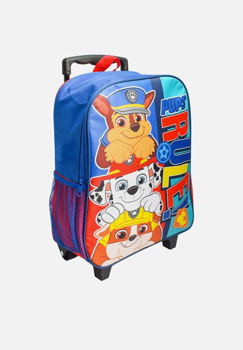 Character Group - Paw Patrol Trolley Bag - blue & red