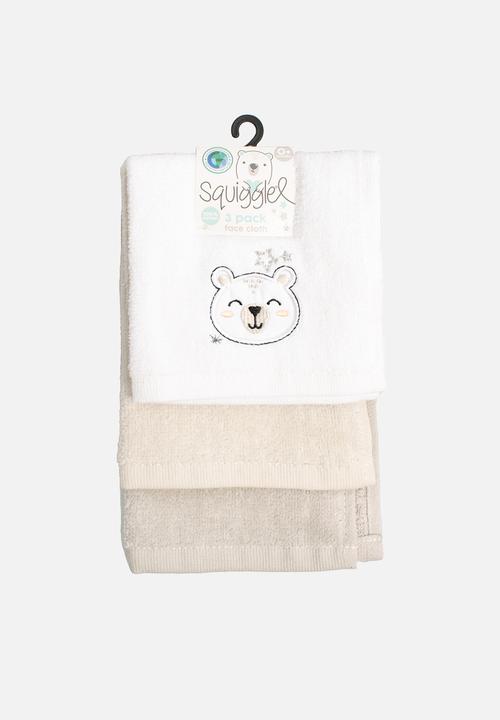 Character Group - Bear Face Cloths