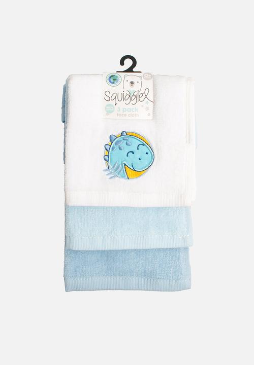 Character Group - 3PK Dino Face Cloth