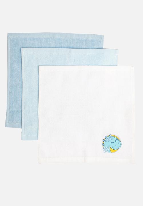 Character Group - 3PK Dino Face Cloth
