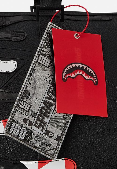 Sprayground - Unfinished Shark Emperor Duffle - Black
