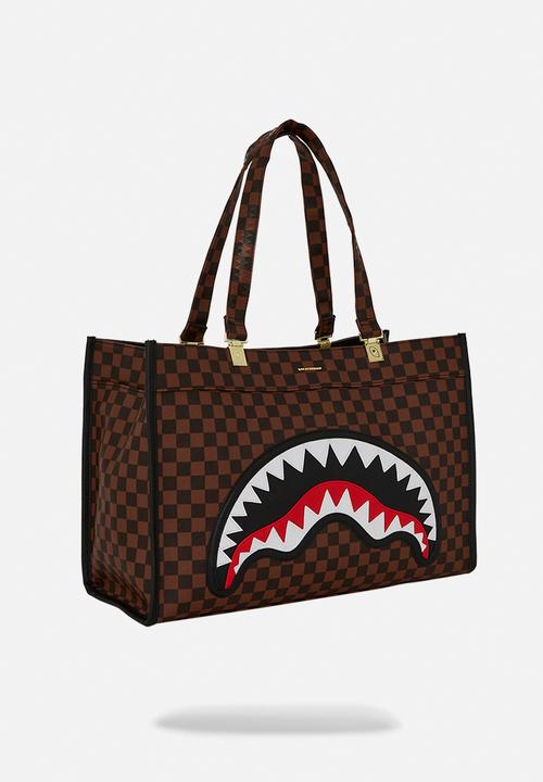 Sprayground - Sawtooth Sharks In Paris Tortuga Tote - Brown